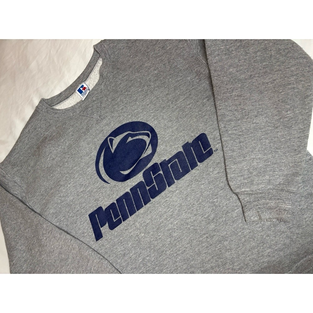 Vintage Penn State Sweater Mens XL Russell NCAA Football Crewneck‎ Made In USA